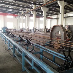 Prestressed concrete electric pole wire mesh welding machine