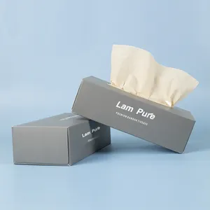 Oem Tissues Papier Ultra Zachte Gezicht Weefsels Doos Bamboe Tissues Papier Eco Fabrikant