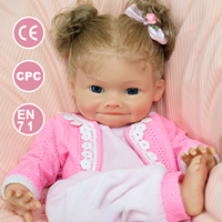 Poupée Reborn de 16 pouces, réaliste, 100% silicone platine, entièrement souple, lavable, à personnaliser, nouveau-né tendance