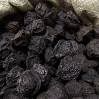 Prunes noires séchées naturelles Wu Mei, granulés bruts AD, 1 kg, vente en gros pour l'exportation