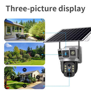 Câmera PTZ Solar 4G com Rastreamento por IA e Lentes Triplas, 12MP, Zoom 10x, Segurança Externa com Cartão SIM e Bateria de Longa Duração - Product Image 5