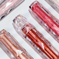 Vente en gros de tubes de fard à paupières personnalisés avec logo, marque privée, fard à paupières vegan, maquillage liquide mat et illuminateur