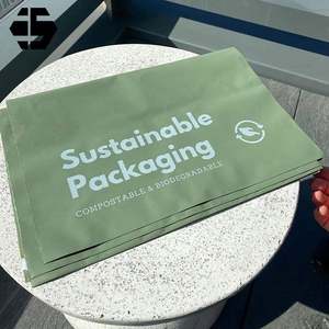 Bolsa de Embalaje de Plástico Verde Resistente a Desgarros para Envíos, Diseño de Moda, Logotipo Personalizado, Sellado, Bolsa de Correo Exprés - Product Image 6