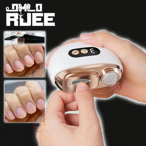 Mini coupe-ongles électrique pour bébé avec <span class=keywords><strong>lame</strong></span> en acier inoxydable et large ouverture de mâchoire, recharge USB, faible bruit pour les ongles des doigts - Product Image 3