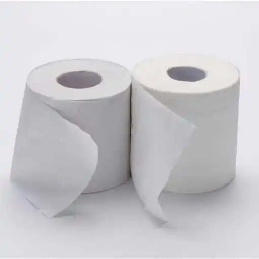 100% Recycle Pulp White Tissue Roll Natural Paper Napkin 2/3/4ply Tissue Paper Custom Embossing Toilet Paper