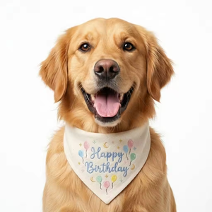 Modern Luxury Embroidered Print Pet Bandana Adjustable Triangular Scarf Bib for Dogs <b>Cats</b> Kitten Puppy Small <b>Cat</b> Dogs <b>Collar</b> - Product Image 6