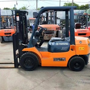 Used Toyota Forklift 3 Ton Mini Toyota FD30 Diesel Forklift Low Price Farm Warehouse Use - Product Image 2