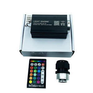Nueva Luz de Techo con Efecto Cielo Estrellado para Auto y Hogar, Luces de Fibra Óptica, Lámpara de Ambiente con Control Musical, RGB 12V RGBW, Estilo DIY - Product Image 2
