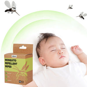 OEM/ODM lingettes anti-moustiques en bambou doux pour bébé, visage, mains et zone des couches, non toxiques, non parfumées, à base d'eau 99% végétale - Product Image 2