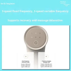 جهاز تدليك العضلات الاحترافي القابل لإعادة الشحن مع أوضاع تدليك متعددة الترددات - Product Image 5