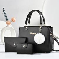 Nouveau Sac à Main Tendance 2026 Grande Capacité Trois Pièces : Sac Mère, Sac Bandoulière et Sac à Main pour Trajet Quotidien