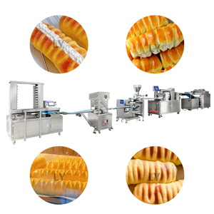 Dây chuyền sản xuất bánh mì Sâu Bướm cho ngành công nghiệp phục vụ máy làm bánh mì Sâu Bướm sản xuất chuyên nghiệp - Product Image 1