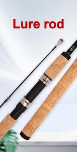 Canne à pêche à leurre en liège <span class=keywords><strong>extensible</strong></span> avec <span class=keywords><strong>action</strong></span> rapide en carbone de 3m et 1,8m, poids 120g, pour la pêche en lac et en rivière - Product Image 4