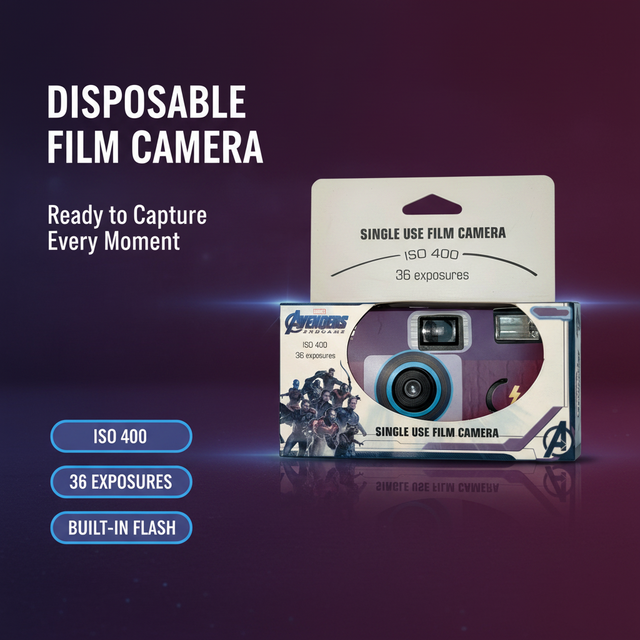 35MM Disposable Camera Single Use Camera with Flash Film Camera Customized Design