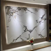 Vente chaude usine : Panneau mural géométrique SPC WPC de haute qualité, en fibre de charbon, étanche, placage bois, pour décoration intérieure domestique