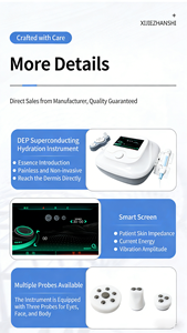 Appareil d'hydratation superconducteur DEP avec 3 sondes, anti-âge, réducteur <span class=keywords><strong>de</strong></span> rides, meilleure offre salon 2026, soin professionnel <span class=keywords><strong>de</strong></span> la peau - Product Image 5