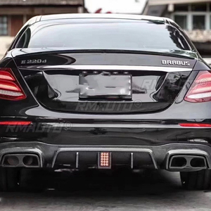 สปอยเลอร์ฝากระโปรงท้ายทรง Ducktail สำหรับรถยนต์ Mercedes Benz E Class W213 ปี 2016-2022 รุ่น E200 E260 E300 AMG Style Sedan 4 ประตู แต่ง - Product Image 3