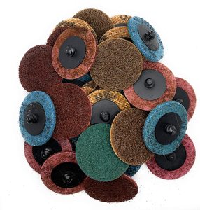 แผ่นขัดไนลอน PEX 3 นิ้ว แบบเปลี่ยนเร็ว สำหรับขัดผิวแบบไม่ทอ - Product Image 1