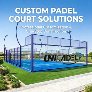 Fabricant professionnel <span class=keywords><strong>de</strong></span> terrains <span class=keywords><strong>de</strong></span> padel, terrain <span class=keywords><strong>de</strong></span> padel panoramique pour clubs sportifs, installations sportives commerciales - Product Image 1