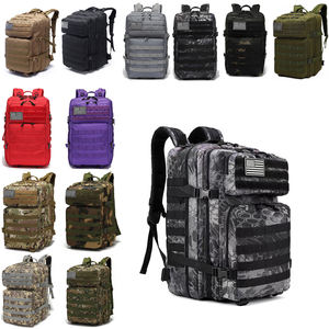 <span class=keywords><strong>Sac</strong></span> à dos tactique pour hommes, 45L, 3P, Molle, camouflage, pour le camping, la randonnée en montagne - Product Image 1