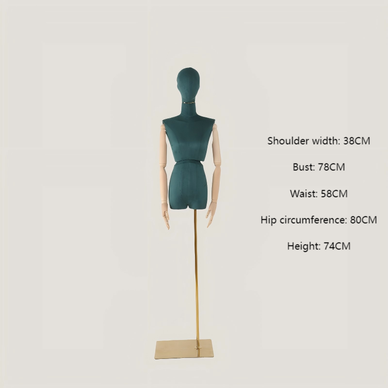 Assiette carrée vert foncé + doré