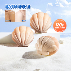 Bombes de bain SADOER 3 saveurs OEM Boule en forme de cœur Apaisant et rajeunissant la peau du corps Parfum nettoyant Arôme rafraîchissant - Product Image 6