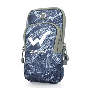 Factory Custom Fashion Sports Jogging Arm Bag for Mobile Phones Clear Apple Huawei Wrist Waist Bag Summer Outdoor <b>Running</b> - Product Image 1