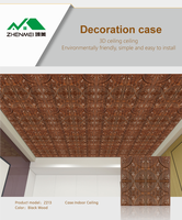 Paneles de Pared 3D de PVC Modernos de 600*600 mm, Flexibles, Impermeables, Cuadrados, para Interiores de Hoteles, Resistentes a la Humedad, para Techos Artísticos de Hospitales