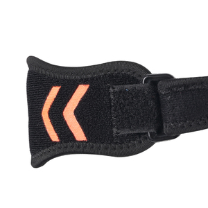 Kniebandage met patellastabilisator voor pijnverlichting bij warme dagen, van polyester, ademend en compressief, geschikt voor wandelen, basketbal en hardlopen. - Product Image 5