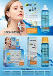 Kiss Beauty 150ml SPF 30 UV ครีมกันแดดติดทนนานการแต่งหน้าการตั้งค่าแก้ไขใบหน้าสเปรย์ป้ายส่วนตัวที่กำหนดเอง - Product Image 6