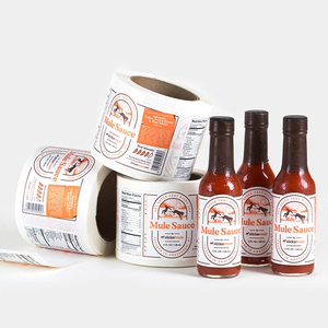 Stampa personalizzata chiara bassa temperatura-40 ° c adesivi adesivi <span class=keywords><strong>per</strong></span> <span class=keywords><strong>etichette</strong></span> alimentari Private <span class=keywords><strong>per</strong></span> <span class=keywords><strong>barattoli</strong></span> <span class=keywords><strong>di</strong></span> <span class=keywords><strong>vetro</strong></span> - Product Image 1