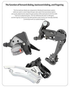 Vélo <span class=keywords><strong>vtt</strong></span> 7 8 9 10 11S vélo de route dérailleur arrière pièce de rechange haute rigidité forte compatibilité Premium vélo arrière manette de vitesse - Product Image 3