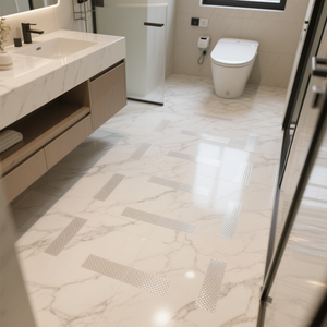 Cinta antideslizante sensible a la presión de PVC transparente personalizada GY para suelo de baño y escaleras cinta de advertencia impermeable - Product Image 1
