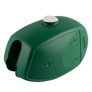 Classic Green Steel Fuel Tank (Kraftstofftank) for MZ TS 250 Vintage Restoration - Product Image 1