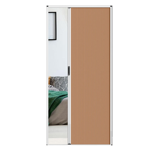 Dễ dàng để cài đặt plisse muỗi xếp li gấp màn hình Cửa bay Lưới cửa với nhôm hồ sơ Cửa & cửa sổ màn hình - Product Image 3