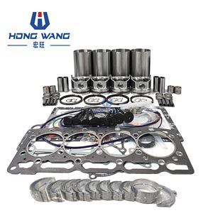 Pièces d'excavateur diesel HongWang de haute qualité pour kit de chemises de cylindre 6HK1, piston, segments de piston, axe de piston avec garantie d'un an - Product Image 2