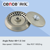 Centrifugeuse de laboratoire à haute vitesse avec rotor d'angle 50ml, 30ml, 15ml et 10ml, livraison gratuite