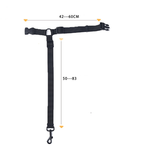 Sabuk pengaman kursi mobil hewan peliharaan Multi fungsi sederhana Solid Ramah Lingkungan Murah dengan tali berjalan Aloi & poliester - Product Image 3