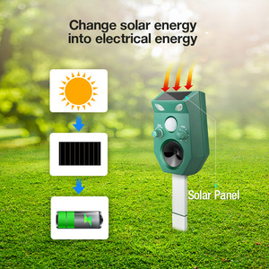 Répulsif Solaire Ultrasonique Personnalisé pour Chats et Chiens, Idéal pour Ferme et Pelouse, Écologique, avec Fonctions de Sécurité pour l'<span class=keywords><strong>Été</strong></span> - Product Image 5