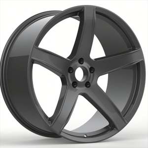 20 22 24 25 pouces forgé pour Ferrari 5 rayons 599 California <span class=keywords><strong>Enzo</strong></span> F40 F430 F8 alliage fibre de carbone jantes noires personnalisées à vendre - Product Image 1