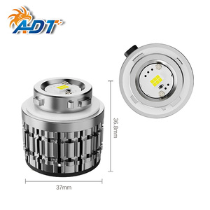 Feu Stop LED Voiture ADT Haute Puissance 40W, Puce 7035 LED Tout-en-un, Étanche, Double Couleur Jaune Blanc, Feu Antibrouillard LED Voiture - Product Image 4