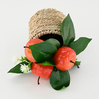 Realistischer Künstlicher Apfel-Bonsai 8,5cm Mini-Baum für Innenraumdekoration als Geschenk für Zuhause und Büro Bestseller zum Großhandelspreis