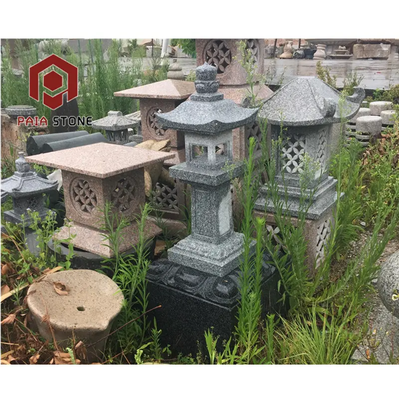 Koop Rokkaku Yukimi Japanse Tuin Stenen Lantaarn