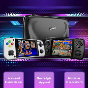Consola de Videojuegos Retro, Serie Retro Auténtica 40 lic. Consola SNK Classics HD con Pantalla IPS de 4 Pulgadas y 720P, Batería de 3500 mAh, Tipo C - Product Image 3