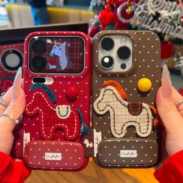 Personalized Custom Design Cute Design in the Year of the Horse Cartoon Figures Mobile Phone case for All Phones