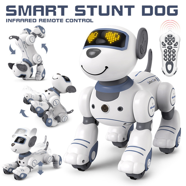 2026 Electric Voice Command Programmable Smart Robot Dog Toys Touch Sensor Music Intelligent Quadruped Robotics Modern Lifelike