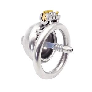 MOGlovers-Cage de Chasteté en Acier Inoxydable pour Homme, Super Mini Esclave, Anneau de Pénis, avec Serrure, Sex Toys, <span class=keywords><strong>BD</strong></span> - Product Image 3