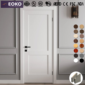 Puerta de Madera de Estilo Shaker con Acabado Preparado EOKO, Precio al por Mayor para Mayoristas - Product Image 2