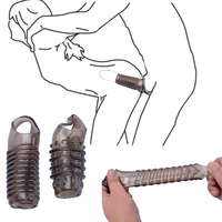 Anneau de pénis pour agrandissement du pénis cage de coq retardement éjaculation anneaux de coq sur pénis dispositif de chasteté masculin jouet sexuel pour homme