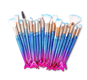 Set <span class=keywords><strong>trucco</strong></span> <span class=keywords><strong>sirena</strong></span> fondotinta coloratissimo Eyeliner per sopracciglia Blush correttore cosmetico capelli sintetici viso <span class=keywords><strong>trucco</strong></span> occhi - Product Image 2